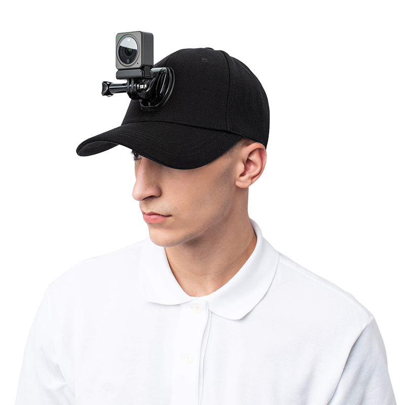 DJI Action / GOPRO Baseball Hat With Quick Release Buckle Mount Compatible