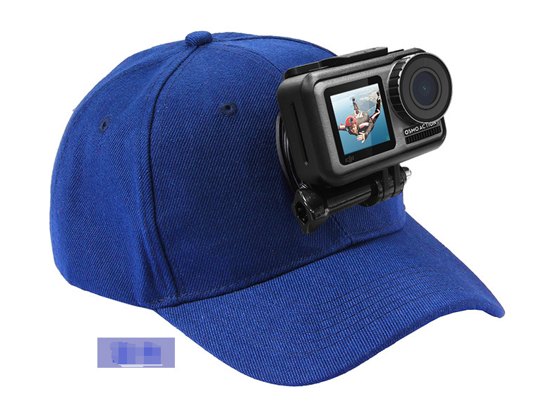 DJI Action / GOPRO Baseball Hat With Quick Release Buckle Mount Compatible