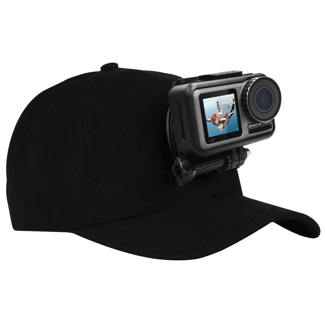 DJI Action / GOPRO Baseball Hat With Quick Release Buckle Mount Compatible