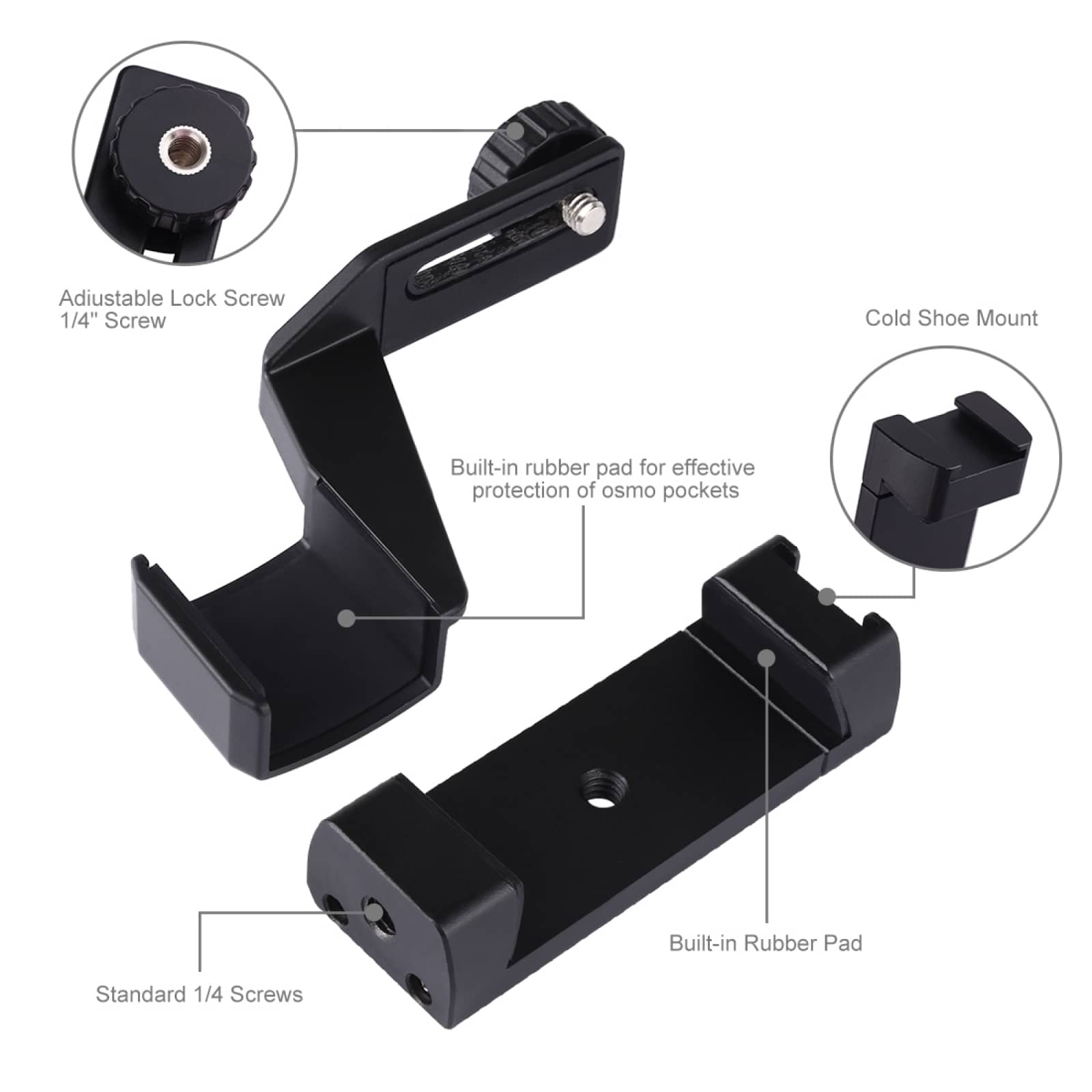 DJI OSMO Pocket Expansion Fixed Stand Bracket