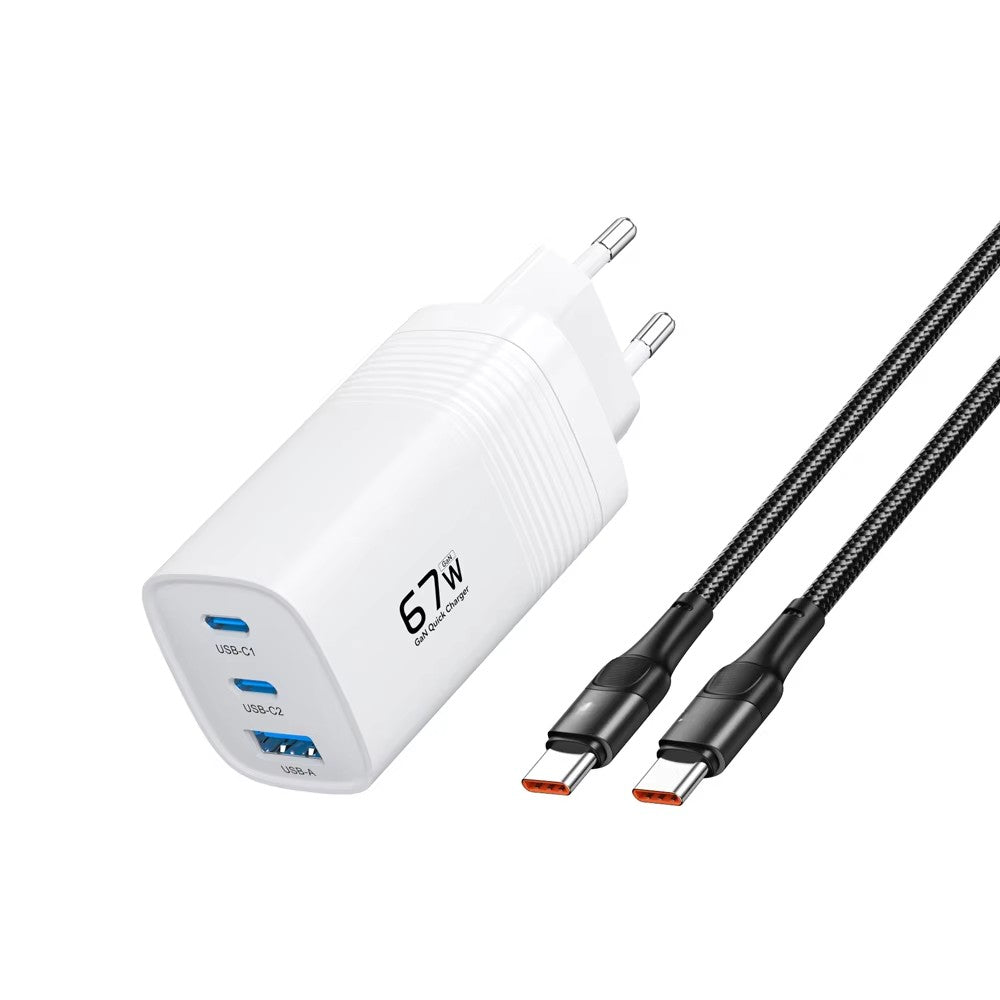 67W GaN Charger Quick Charge For iphone16