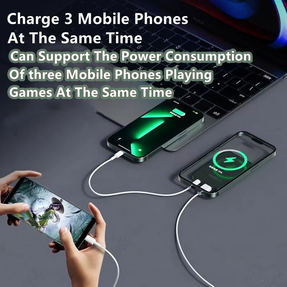 Fast Charger Magnetic Power Bank For Phone (100000mAh）