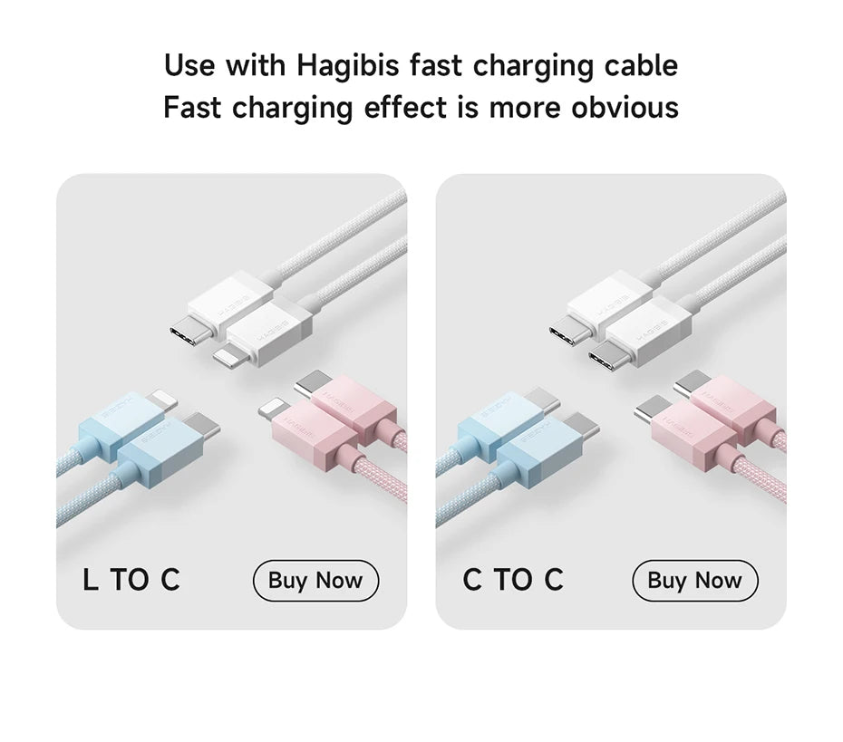 45W GaN Charger/ PD PPS Fast Charger /Mini House Travel Dual Ports Charger for iPhone