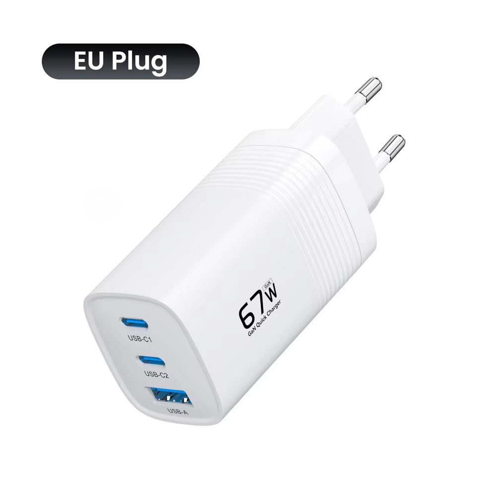 67W GaN Charger Quick Charge For iphone16