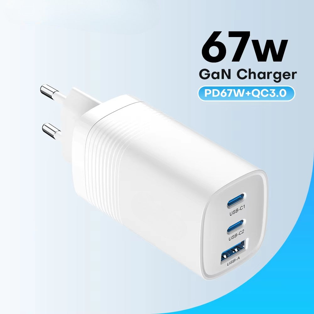 67W GaN Charger Quick Charge For iphone16