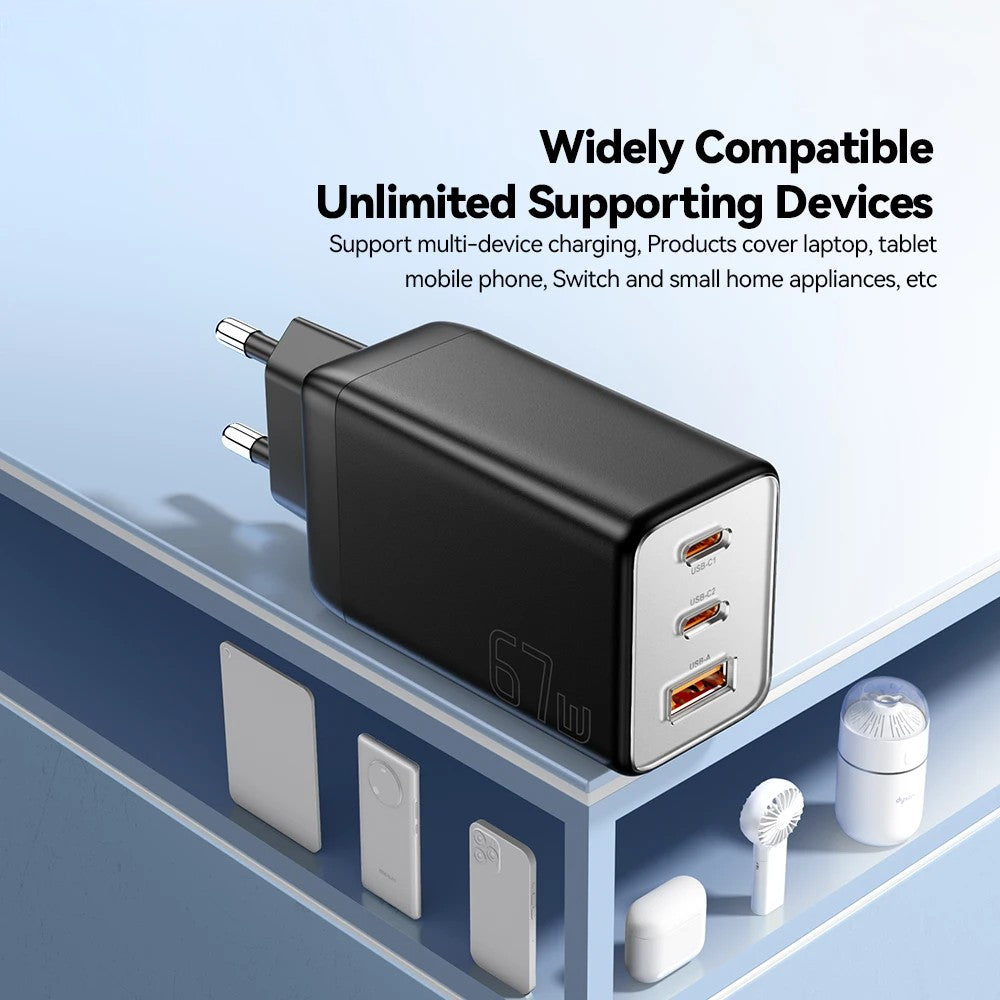 67W GaN Charger / PPS 65W GaN Fast Charge For phone（USB-C/Type-C）