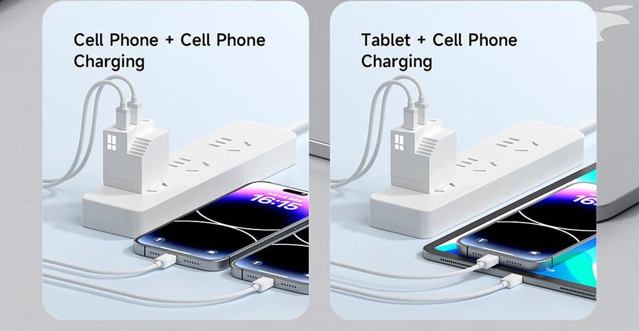 45W GaN Charger/ PD PPS Fast Charger /Mini House Travel Dual Ports Charger for iPhone