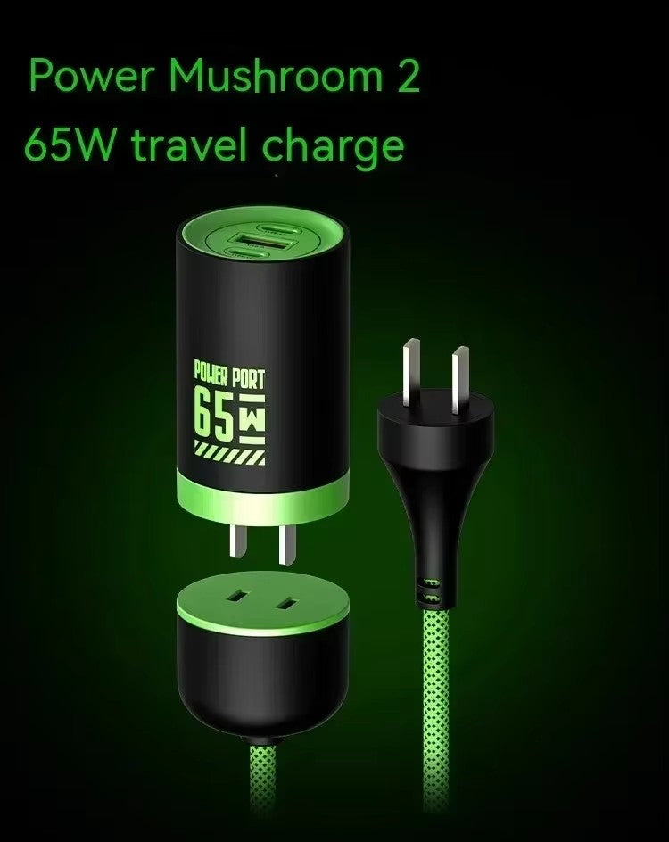 65W GaN Charger PD Portable Mini Quick Chargers