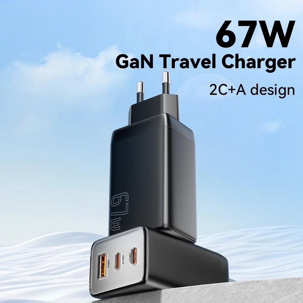 67W GaN Charger / PPS 65W GaN Fast Charge For phone（USB-C/Type-C）