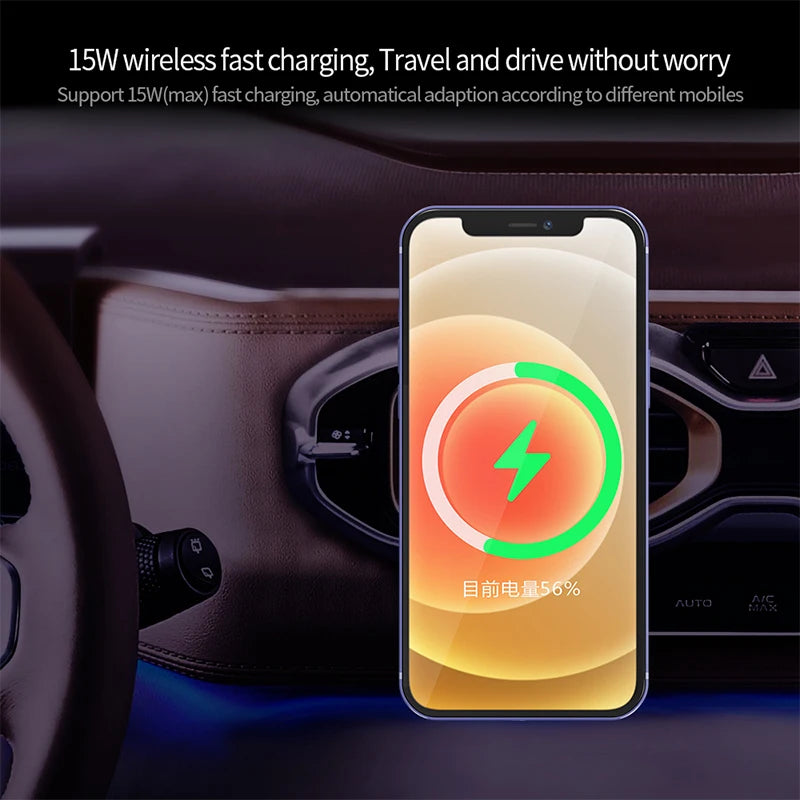 Magnetic Car Holder for iPhone / iphone Qi Wireless Chargers Holder Accessories