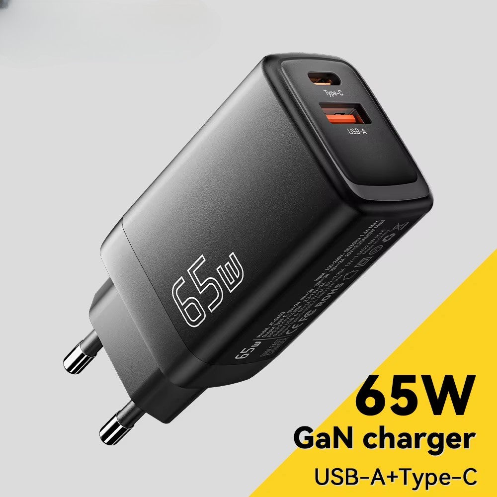 65W GaN Charger / PD QC4.0 Type-C Quick Charge For Phone